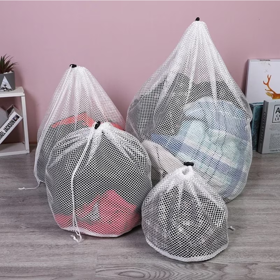 sac pentru haine si lenjerie CoralBestDeals cu snur pentru spalare si uscare [11]