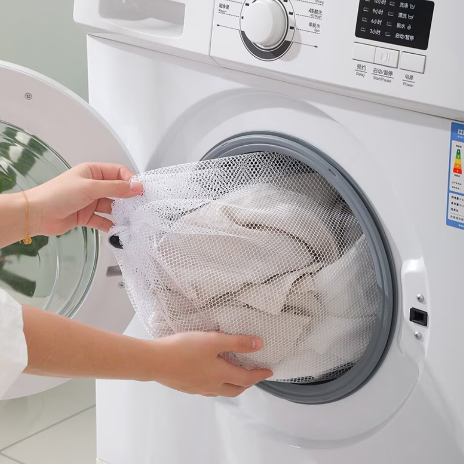 sac pentru haine si lenjerie CoralBestDeals cu snur pentru spalare si uscare [9]