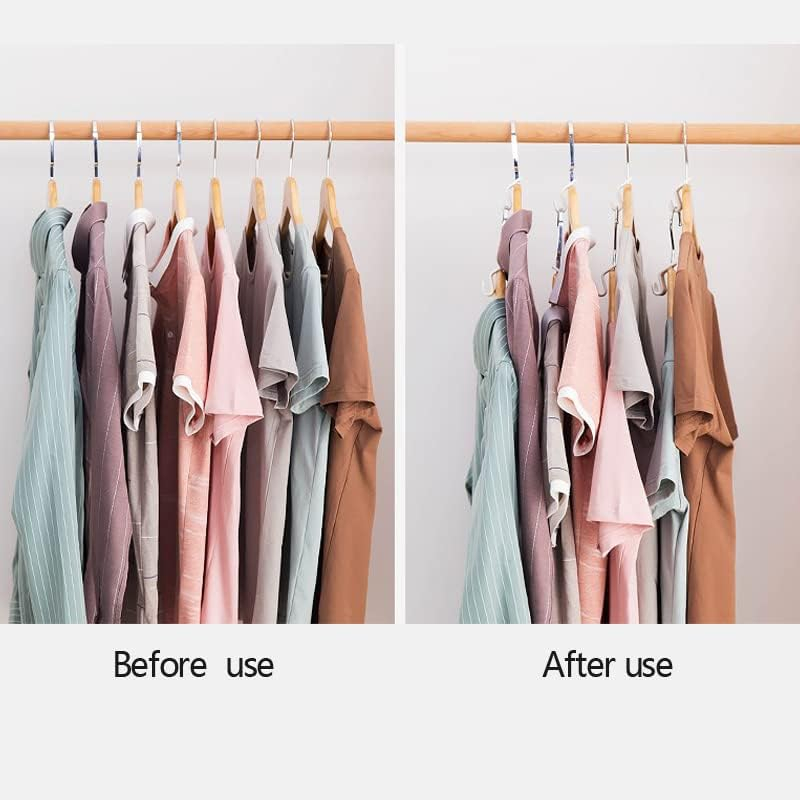 Set 10 Carlige din PVC, pentru Agatare si Organizare Umerase Haine, Alb, CBD CORAL BEST DEALS Alb 10 [8]
