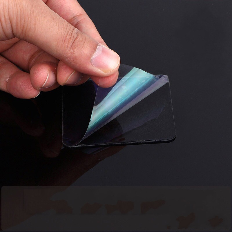 Set 10 Plăci Dublu-Adezive Multifuncționale, Premium, Transparente - CBD Coral Best Deals | 6 x 6 cm [5]
