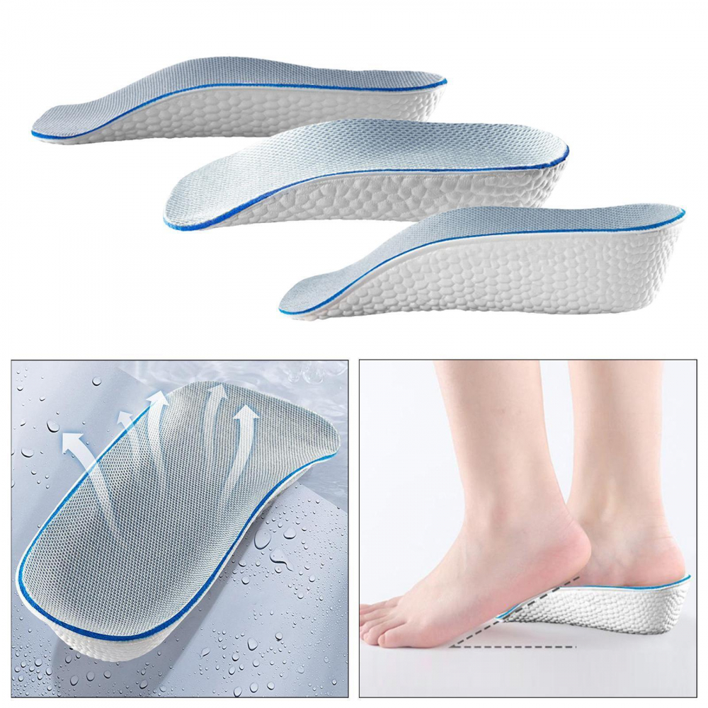 Set 2 Brant Inaltator pentru Pantofi, Suport Calcaie, Talonete, Adidasi, Tenisi sau Ghete, Unisex, +1.5 cm [3]