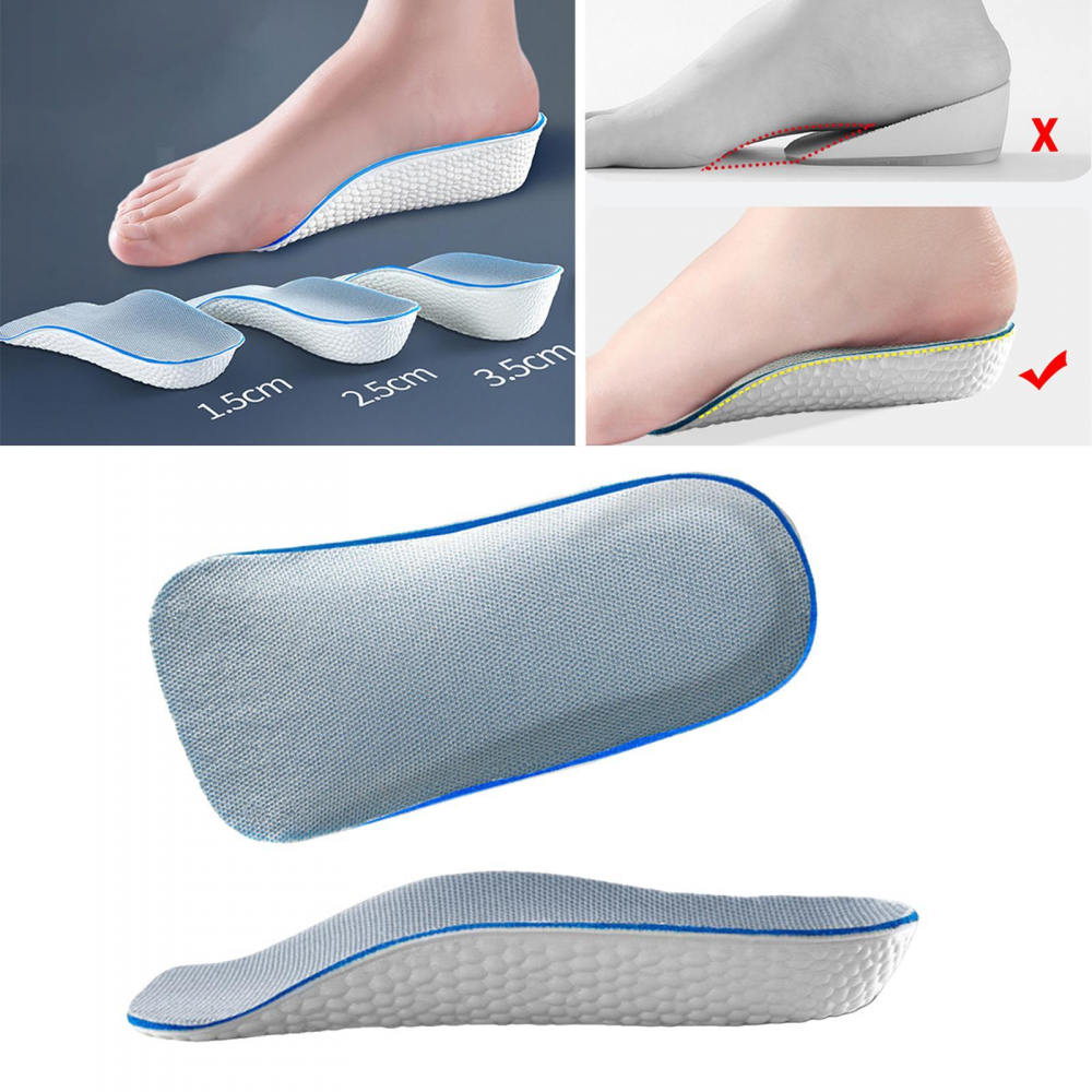 Set 2 Brant Inaltator pentru Pantofi, Suport Calcaie, Talonete, Adidasi, Tenisi sau Ghete, Unisex, +1.5 cm [6]
