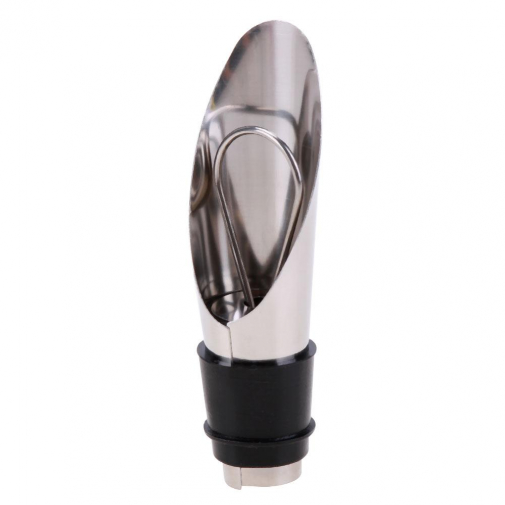 Set 2 Dopuri din Aluminiu pentru Sticle de Vin din Inox, Model Premium, CBD CORAL BEST DEALS Argintiu [15]