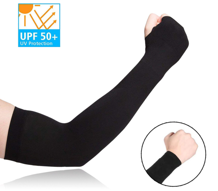 Set 2 Mâneci Supraelastice Braț și Mână - Protecție Sport, Fitness și Outdoor, Mov [3]