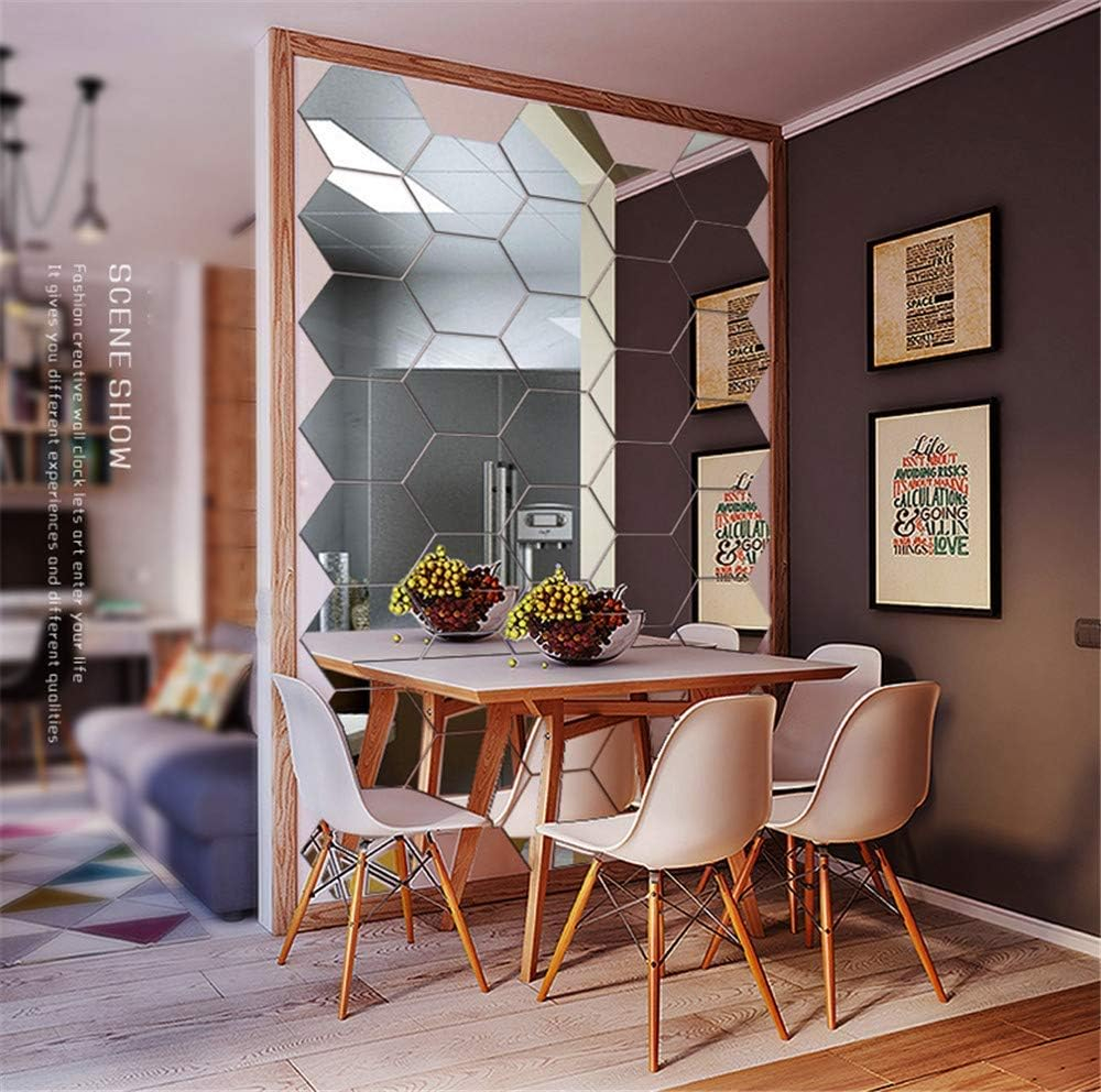 Set 3 Oglinzi Acrilice, Decorative Hexagonale [20]