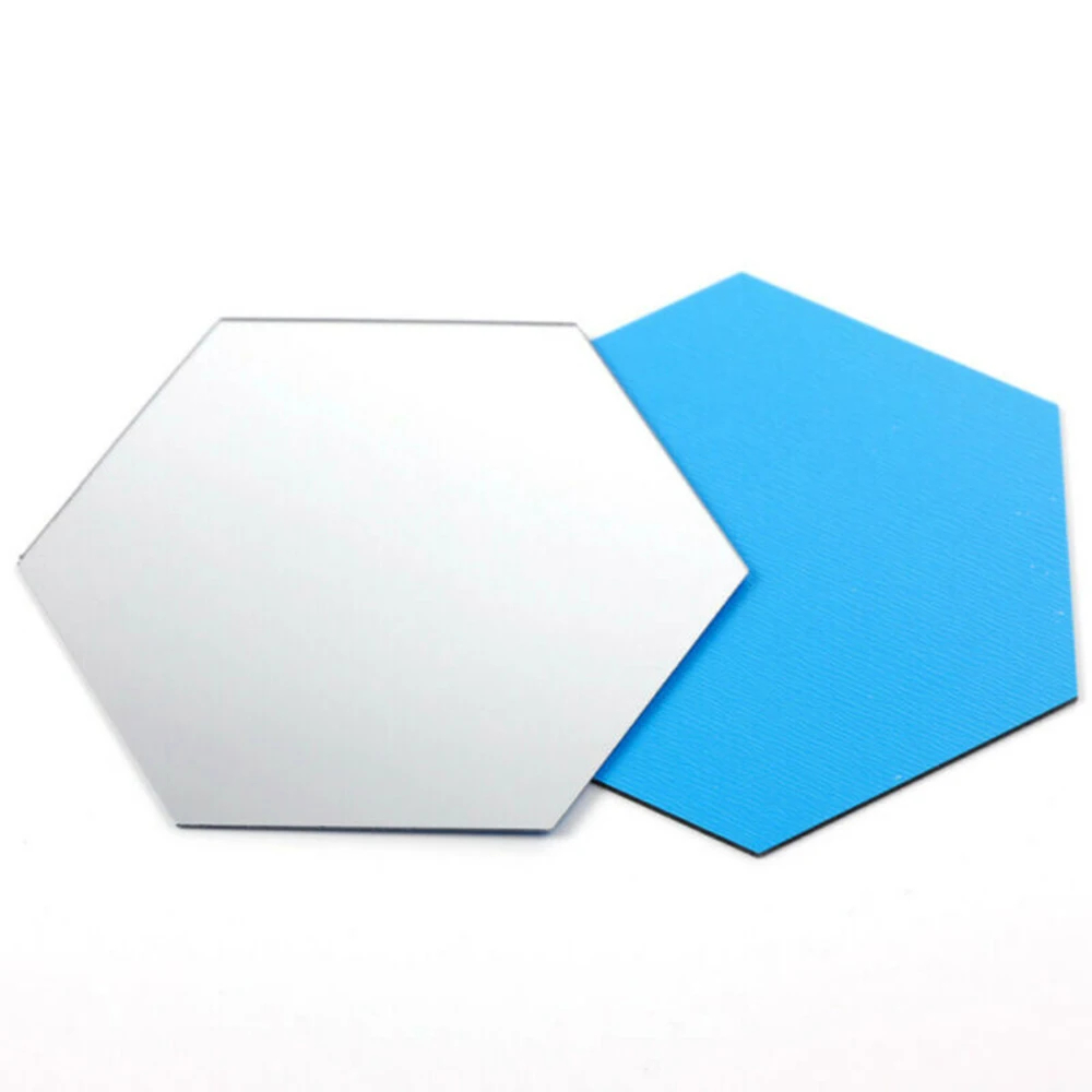 Set 3 Oglinzi Acrilice, Decorative Hexagonale [14]