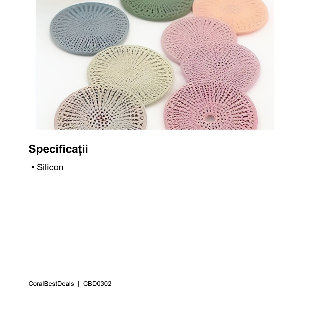Set 3 site din silicon pentru scurgere chiuvetă, cadă și pardoseală, roz [10]