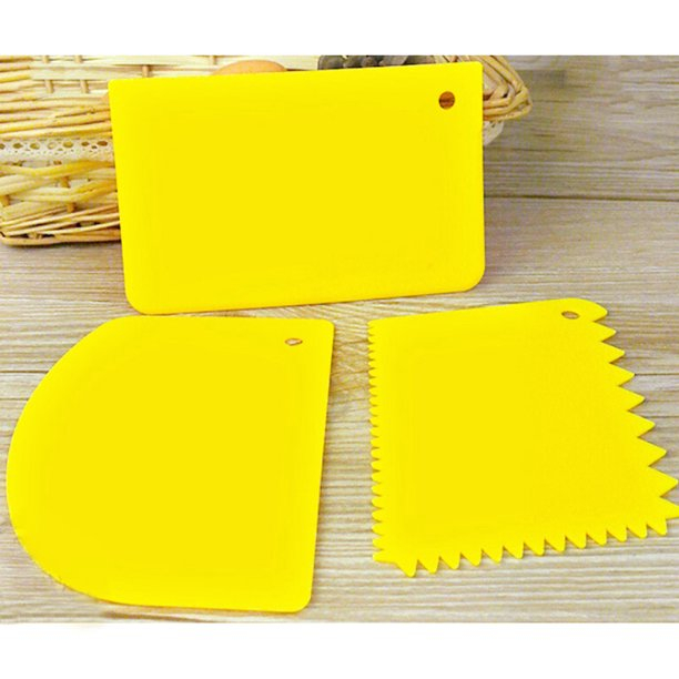 Set 3 Spatule pentru Modelat Alatul si Prajiturile, PVC, CBD CORAL BEST DEALS 3 [6]