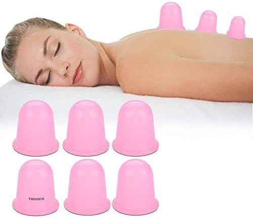 Set 4 bucati Ventuze, Marimi Diferite, pentru Masaj Terapeutic Anticelulitic cu Vaccum, Profesionale, Roz, PVC, CBD CORAL BEST DEALS 4x ventuze [5]