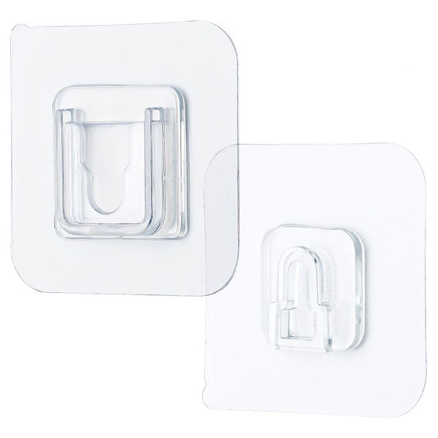 Set 5 Agățători Autoadezive Transparente - CBD CORAL BEST DEALS [13]