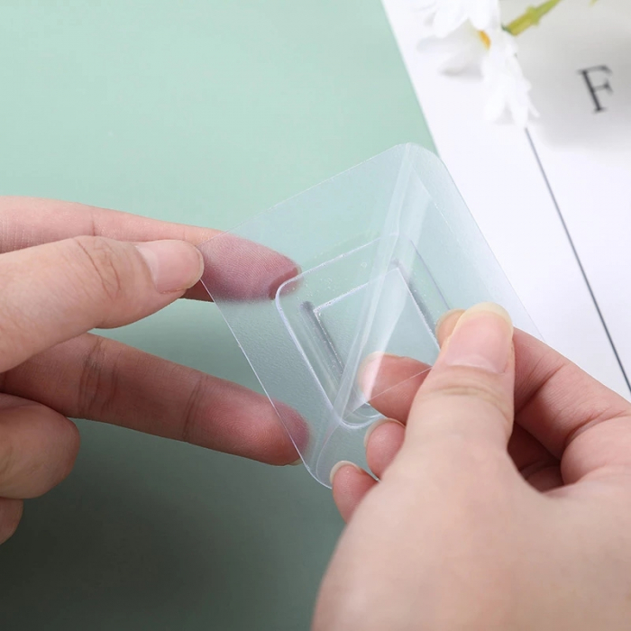 Set 5 Agățători Autoadezive Transparente - CBD CORAL BEST DEALS [4]