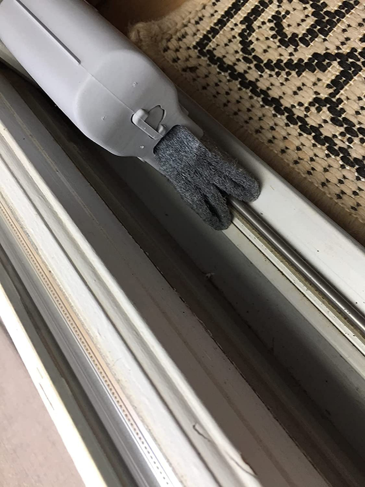 Set curățare tâmplărie PVC,Bureți abrazivi pentru geamuri,Perii dure cu mini fărăș [10]