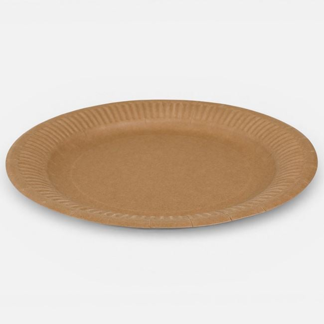 Set 50 Farfurii Kraft Ø23 cm [2]