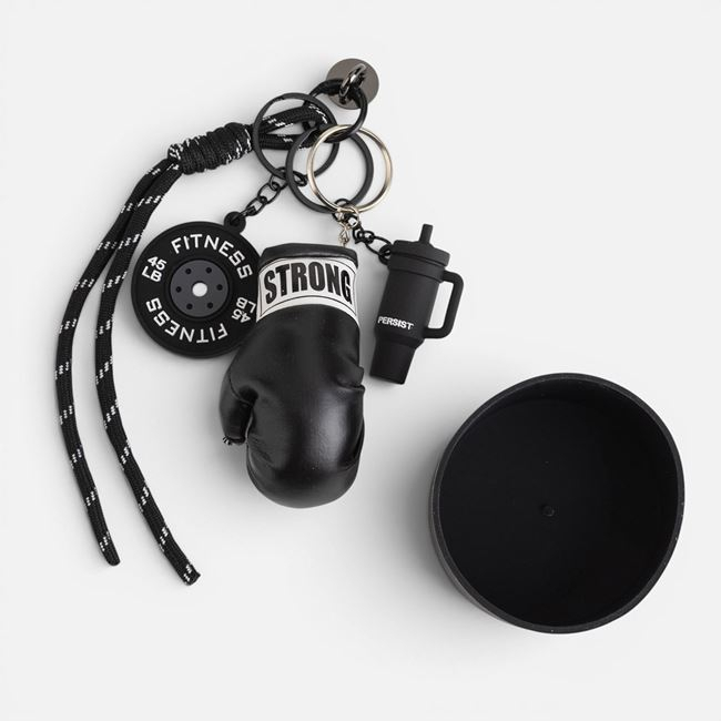 Set 6 Charms Negre pentru Cană Termos [2]