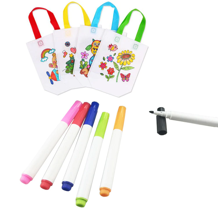 Set 8 Markere, Multifuncionale, Colorate cu Sclipici pentru Contur, Profesional, CBD CORAL BEST DEALS [6]