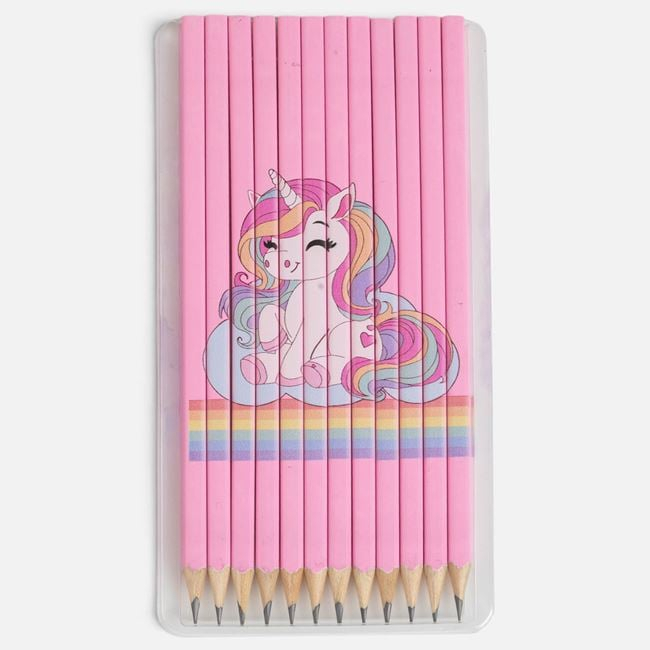 Set Creioane Pătrate Unicorn in Cutie – 12 buc.. [2]