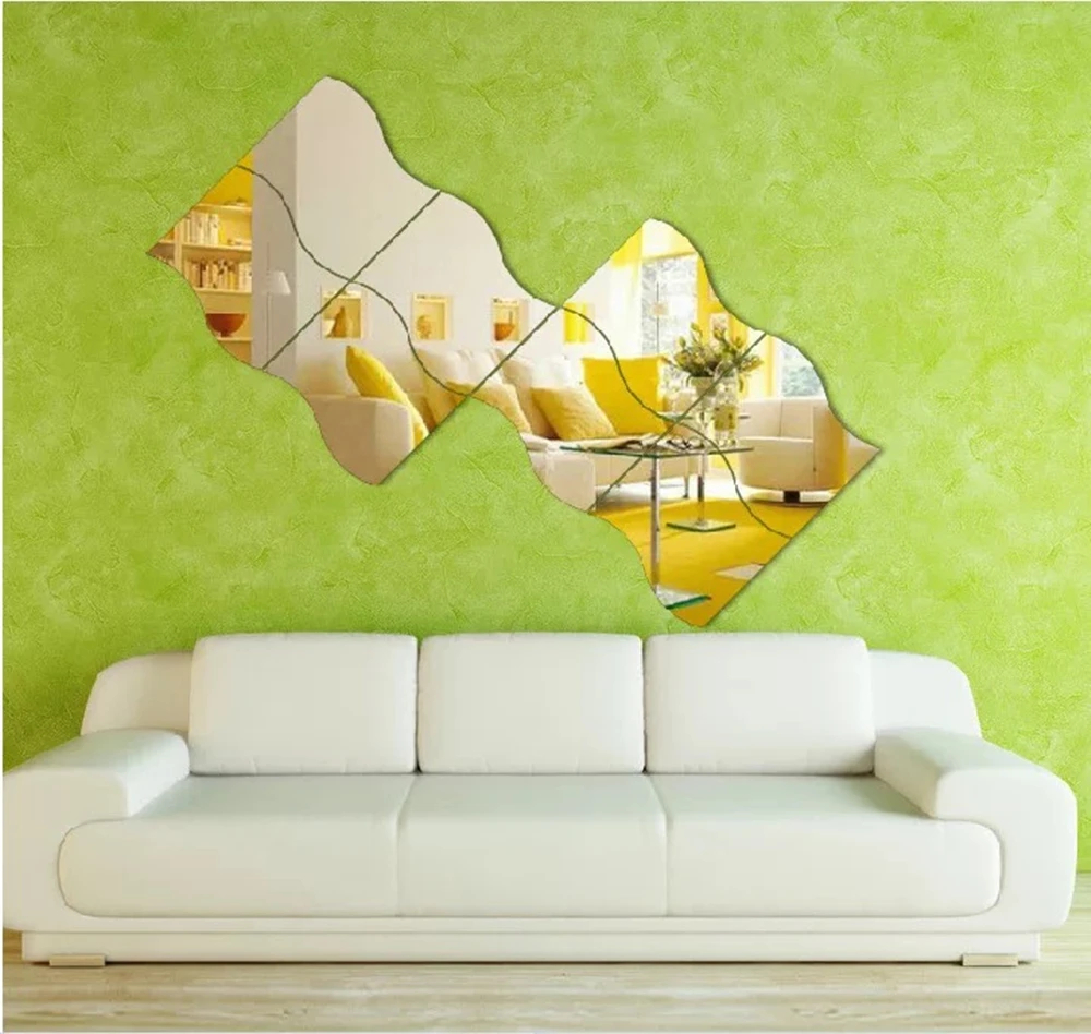 Oglinzi Acrilice Decorative Model Valuri [15]