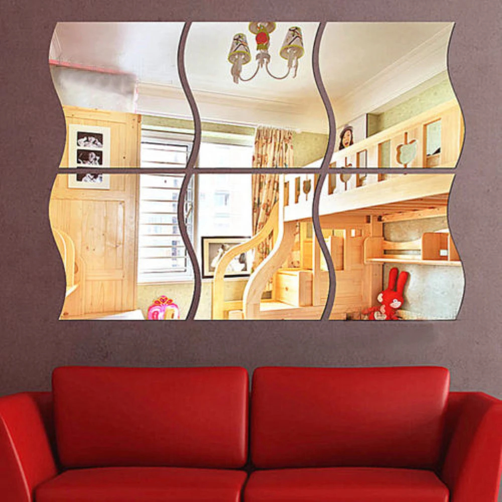 Oglinzi Acrilice Decorative Model Valuri [14]