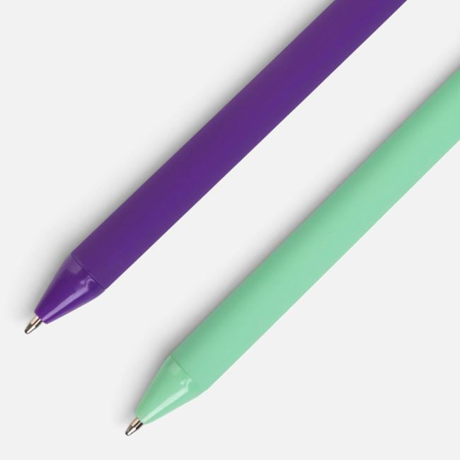 Set Pixuri in Culori Pastel cu Cerneală Albastră – 18 buc.. [2]