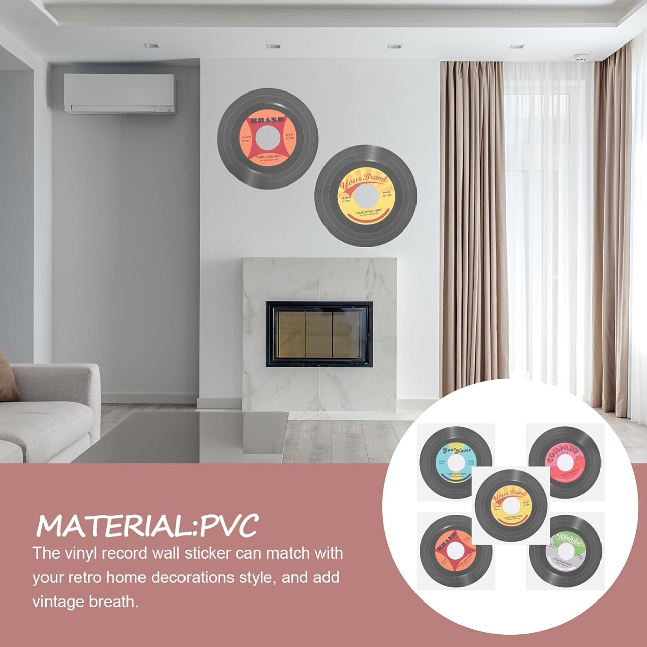 Sticker Decorativ pentru Perete sau Mobila, Animale Salbatice cu Baloane [12]