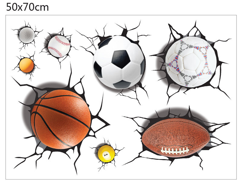 Sticker Decorativ pentru Perete sau Mobila, Animale Salbatice cu Baloane [7]
