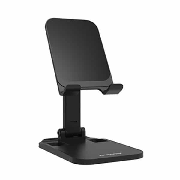 Suport pentru Telefon, Smartphone sau Tableta, pentru Masa sau Birou - Portabil Pliabil cu Reglaj Multiplu Premium Negru, CBD CORAL BEST DEALS Negru [1]