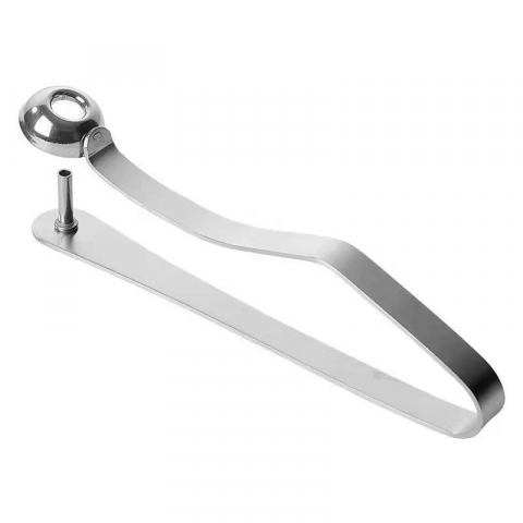 Aparat din Inox Premium pentru Scos Samburi Cirese, Visine, Masline, din Inox, 16 cm, Argintiu, CBD CORAL BEST DEALS Inox [2]