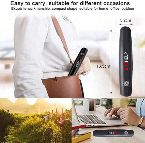 Aparat pentru Vindecarea Pielii dupa Intepaturi si Muscaturi de Tantari si Insecte, CBD CORAL BEST DEALS 16 cm [4]