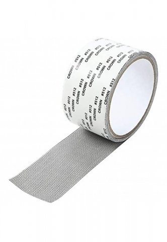 Insecticide & capcane - banda-adeziva-fibra-sticla-5x180cm-negru-reparare-plase-tantari-coral-best-deals