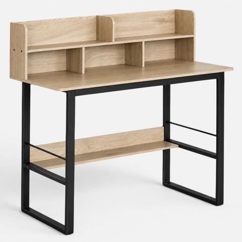 Mobilier si accesorii pentru casa - Birou cu Raft Integrat, 120x60x103 cm