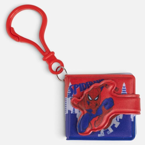 Hartie, caiete si articole de birou - Breloc Charm Spiderman cu Mini Carnețel, 11 cm