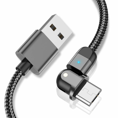 Cabluri de date telefoane - Cablu USB cu Mufa tip C pentru Incarcare Telefon, cu Incarcare Rapida Fast Charge, Material si Calitate Premium, Negru, 100 cm, CBD CORAL BEST DEALS Negru 100 cm