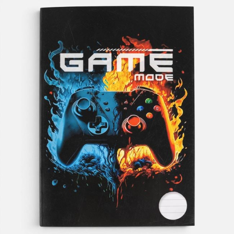 Rechizite si produse pentru scoala - Caiet Studențesc A4 Dictando Copertă Game Mode cu Controller – 60 File
