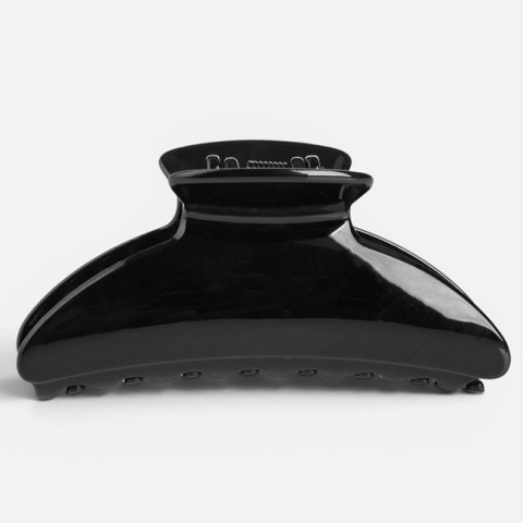 Moda si accesorii - Clama de Păr Neagră pentru Femei 9cm