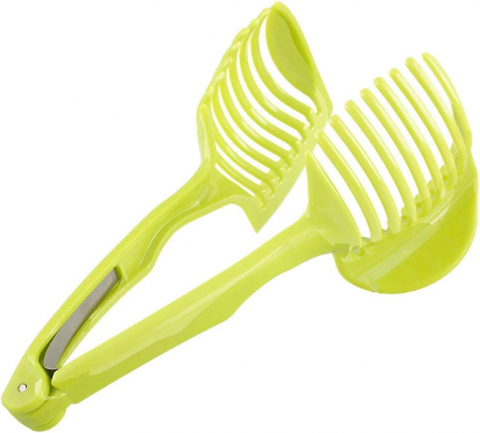 Feliatoare manuale - Cleste pentru Prins si Taiat in Felii Legume si Fructe, Premium, Verde, CBD CORAL BEST DEALS