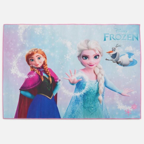 Textile si accesorii copii - Covoraș Frozen pentru copii antiderapant, 120x80 cm