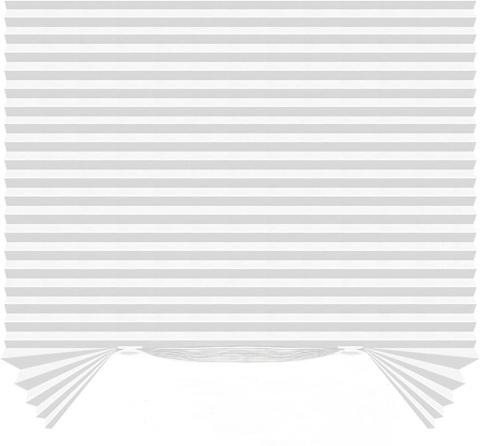 Accesorii perdele si draperii - draperie-fereastra-60x150cm-alb-autoadeziva-pvc-textil-coral-best-deals