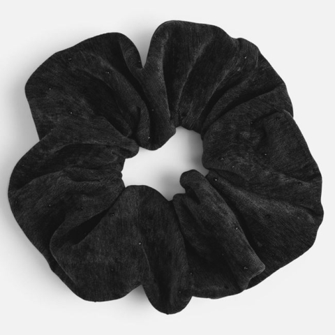 Accesorii pentru par - Elastic Păr Negru Catifelat cu Strasuri pentru Femei