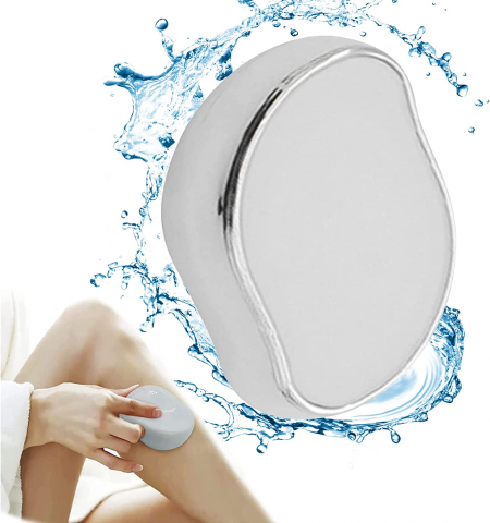 Epilator Nano Glass Reutilizabil pentru Exfoliere și Epilare , Epilator unisex alb fără durere cu cristale Nano Glass [6]