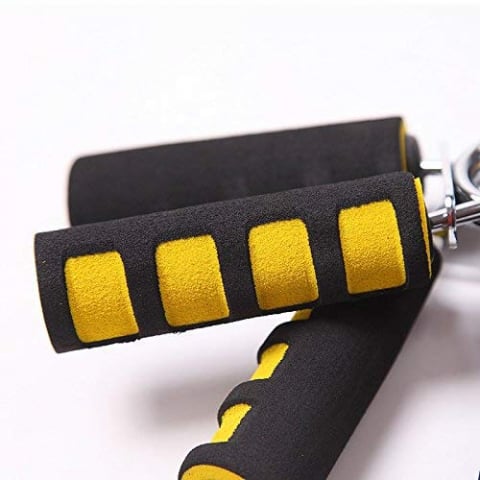 Flexor pentru Tonifiere si Intretinere Muschi Antebrat cu Arc Rezistent din Otel Premium, 135 Kg, Set 2 Bucati, Negru, CBD CORAL BEST DEALS Negru 9.1 cm [1]