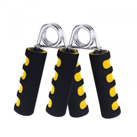 Flexor pentru Tonifiere si Intretinere Muschi Antebrat cu Arc Rezistent din Otel Premium, 135 Kg, Set 2 Bucati, Negru, CBD CORAL BEST DEALS Negru 9.1 cm [4]