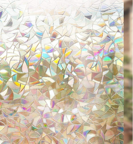 Folii decorative pentru geam - Folie geam privacy 200 x 60 cm, model Diamant, pentru casă și birou