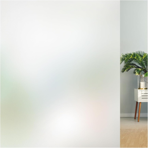 Folii decorative pentru geam - Folie mată autoadezivă pentru geam 60 x 200 cm, privacy și protecție UV