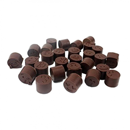 Forma din Silicon, Model Emoticoane pentru Ciocolata de Casa, Bomboane, Jeleuri sau Cuburi de Gheata, CBD CORAL BEST DEALS [3]