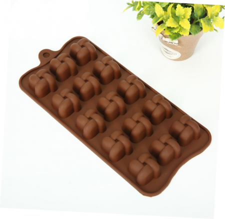 Forma din Silicon, Model Forma Impletita pentru Ciocolata de Casa, Bomboane, Jeleuri sau Cuburi de Gheata, CBD CORAL BEST DEALS [5]