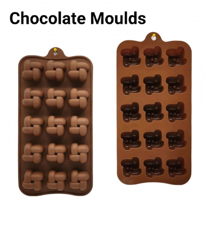 Forma din Silicon, Model Forma Impletita pentru Ciocolata de Casa, Bomboane, Jeleuri sau Cuburi de Gheata, CBD CORAL BEST DEALS [2]