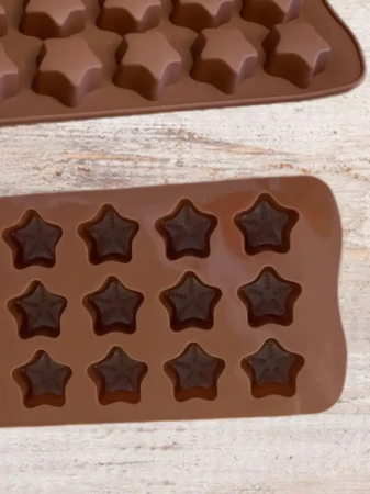 Forma din Silicon, Model Stelute pentru Ciocolata de Casa, Bomboane, Jeleuri sau Cuburi de Gheata, CBD CORAL BEST DEALS [8]