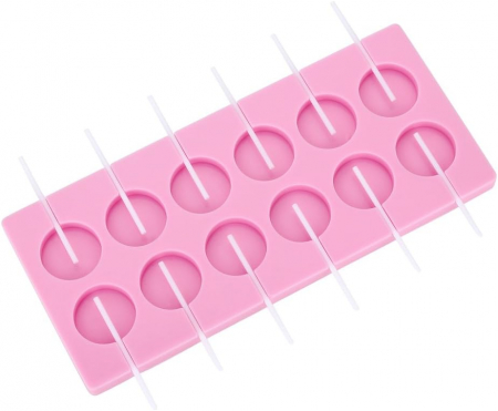 Formă Silicon Roz pentru 12 Cake Pops - CBD CORAL BEST DEALS [3]