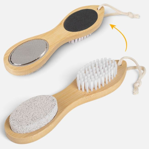Ingrijire personala si cosmetice - Instrument pentru Pedichiură 4 în 1 din Bambus