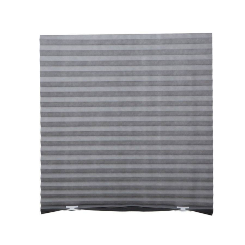 Jaluzea Plisată Autoadezivă 60×150 cm Gri - PVC Textil, Eleganță și Practicitate pentru Fereastră | Coral Best Deals